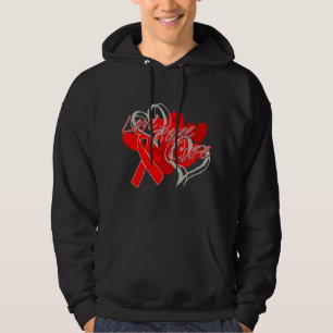 Haemophilia Love Hope Cure Hoodie