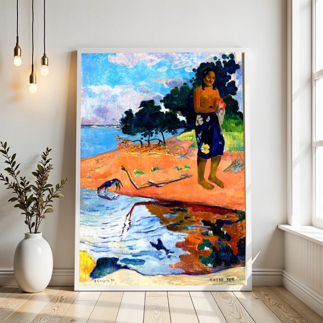 Haere Pape (1892) by Paul Gauguin Poster (Creator Uploaded)