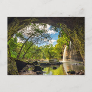 Haew Suwat Waterfall Postcard