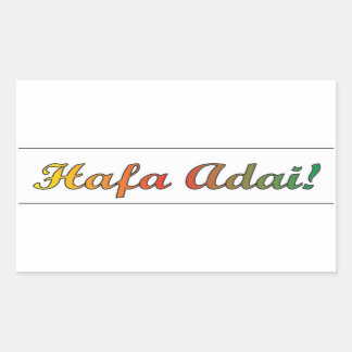 Hafa Adai sticker