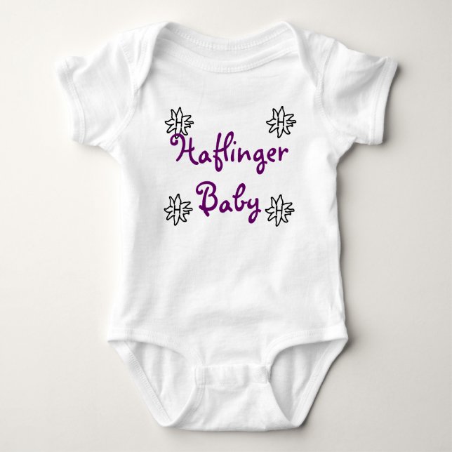 Haflinger Baby Bodysuit (Front)
