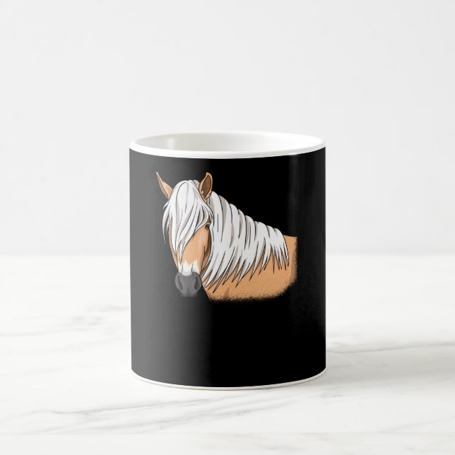 Haflinger horse Gift Idea Coffee Mug (Center)