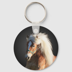 Haflinger Horse Key Ring