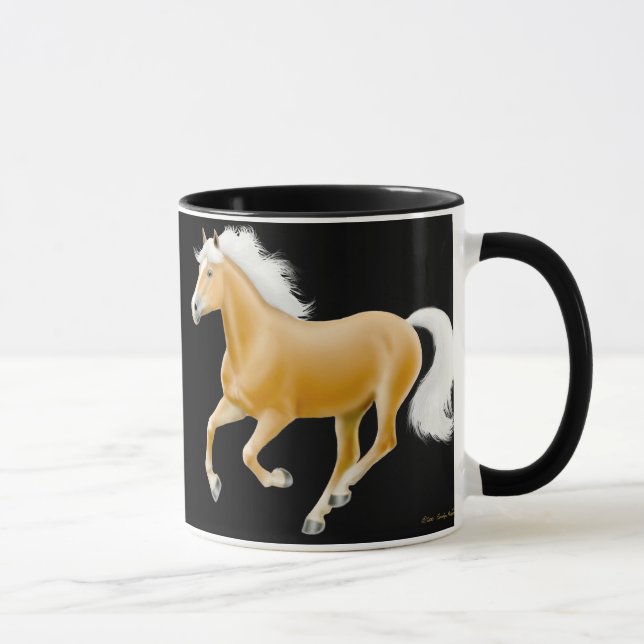 Haflinger Palomino Horse Mug (Right)