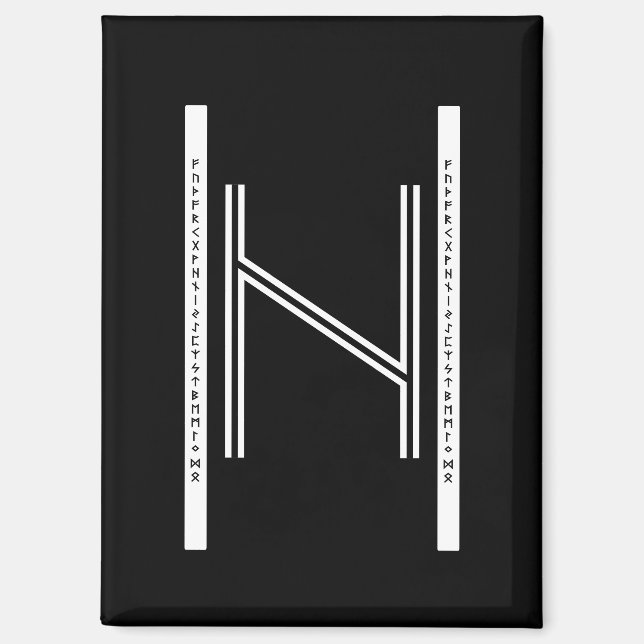 Hagalaz BW Magnets (Front)