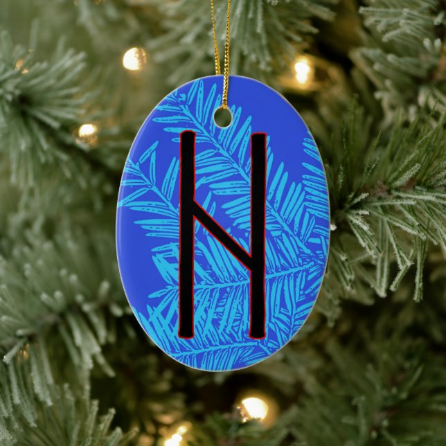 Hagalaz Rune Yule Ornament – Transformation! (Tree)