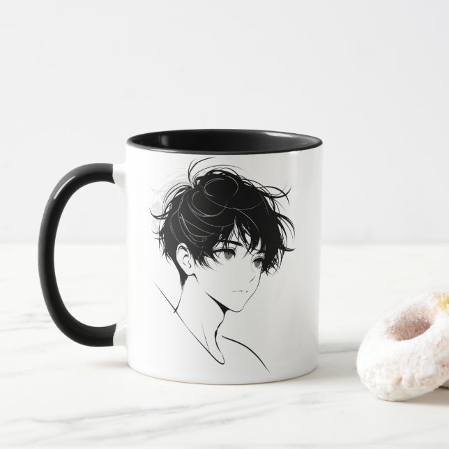 Hagane Boy Mug (With Donut)