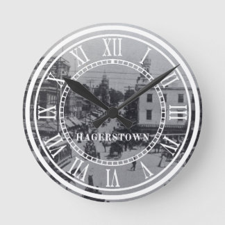 Hagerstown 1900 round clock