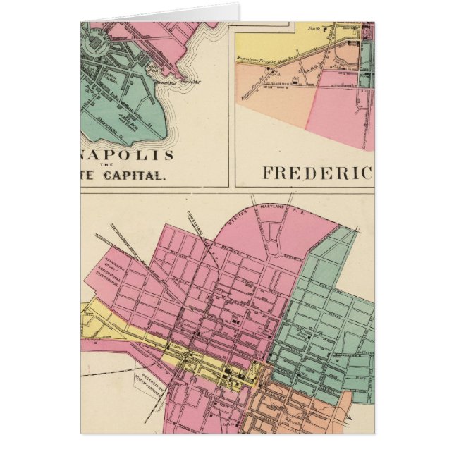 Hagerstown, Annapolis, Frederick City (Front)