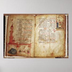 Haggadah for the Eve of Passover Poster