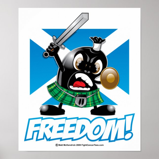 Haggis Freedom Poster (Front)