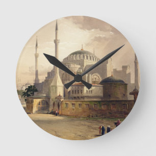 Haghia Sophia, plate 17: exterior view of the mosq Round Clock