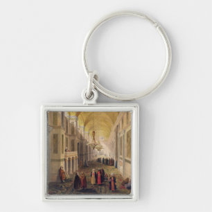 Haghia Sophia, plate 2: the narthex, engraved by L Key Ring