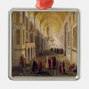 Haghia Sophia, plate 2: the narthex, engraved by L Metal Ornament