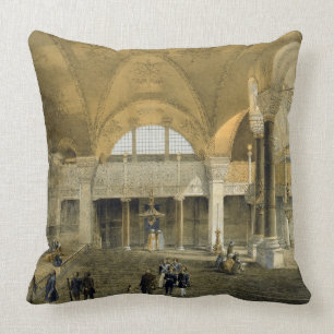 Haghia Sophia, plate 9: the new Imperial Gallery, Cushion