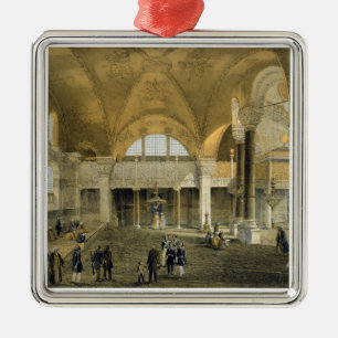 Haghia Sophia, plate 9: the new Imperial Gallery, Metal Tree Decoration