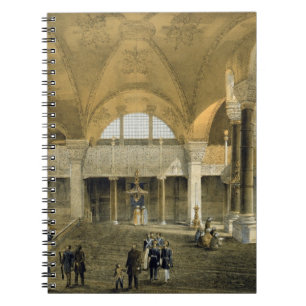 Haghia Sophia, plate 9: the new Imperial Gallery, Notebook