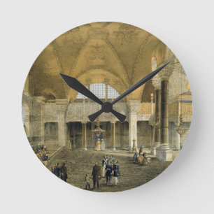 Haghia Sophia, plate 9: the new Imperial Gallery, Round Clock