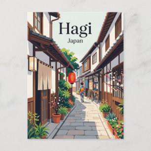 Hagi, Japan alley Japan Postcard