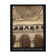 Hagia Sophia Dome Postcard