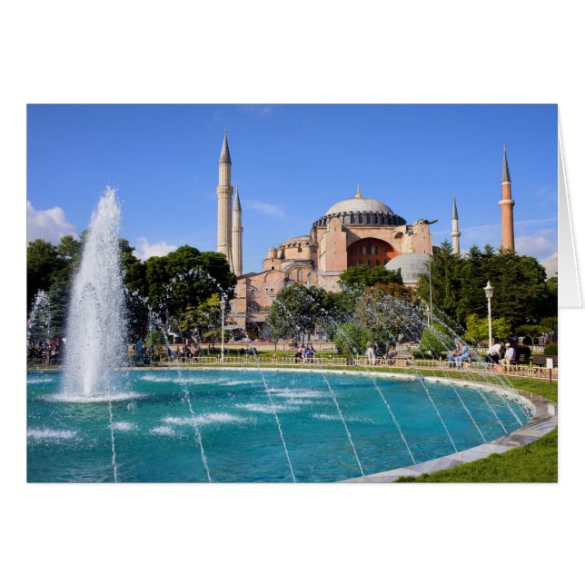 Hagia Sophia in Istanbul (Front Horizontal)