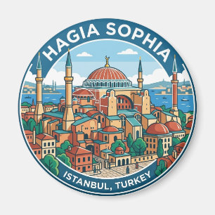 Hagia Sophia Turkey Magnet