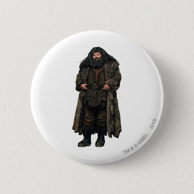 Hagrid 6 Cm Round Badge (Front)