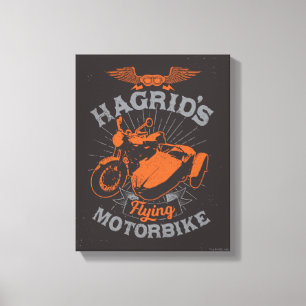 Hagrid's Flying Motorbike Canvas Print