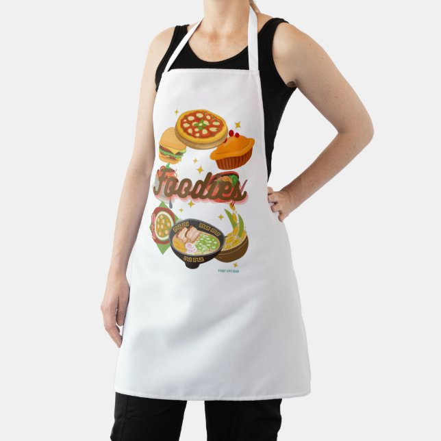 Hags with Nags Foodie Chef Apron (Insitu)