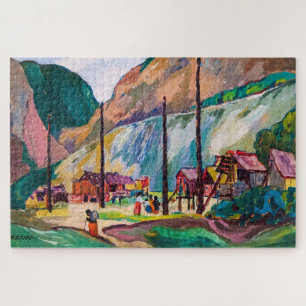 Hagwilget Emily Carr Jigsaw Puzzle