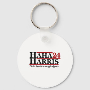 Haha Harris 24 Make America Laugh Again 1 Key Ring