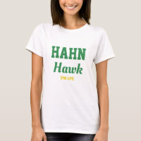 Hahn Hawk High School Germany T-shirt, Green Gold