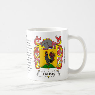 Hahn, the Origin, the Meaning and the Crest on a m Coffee Mug