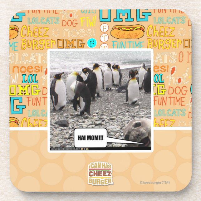 HAI MOM!!! COASTER (Front)
