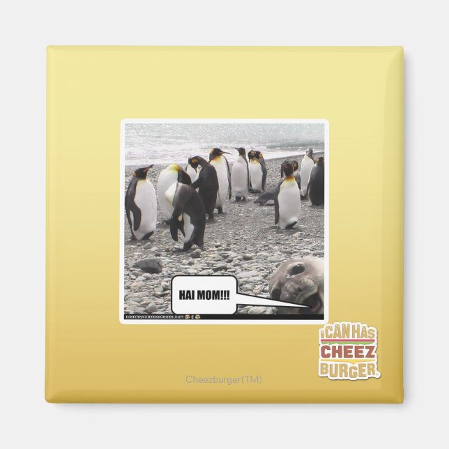 HAI MOM!!! MAGNET (Front)