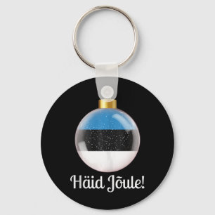 Haid Joule Merry Christmas Estonian Häid Jõule  Key Ring