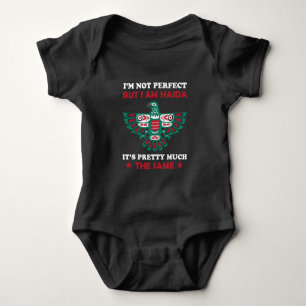 Haida Eagle Haida Nation Native American Gift Idea Baby Bodysuit
