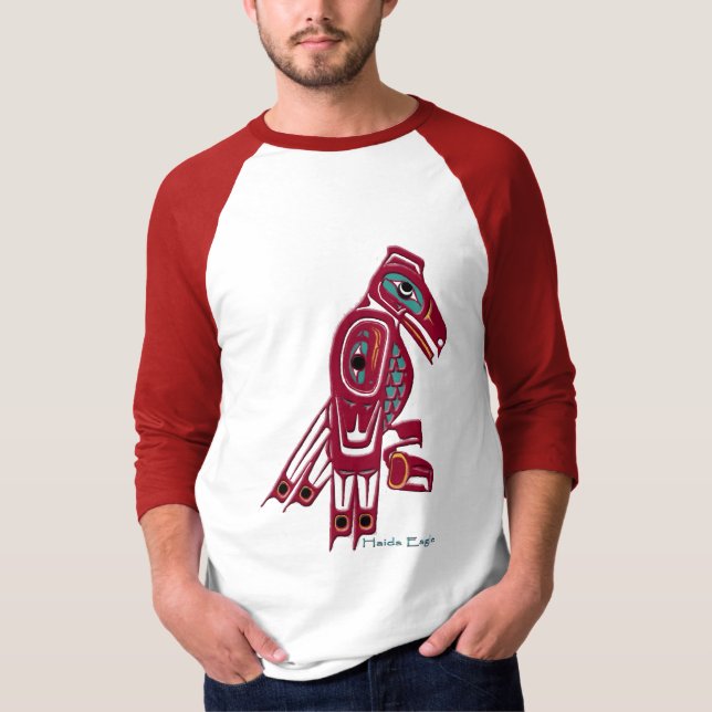 HAIDA EAGLE Native American Art T-Shirt Collection (Front)