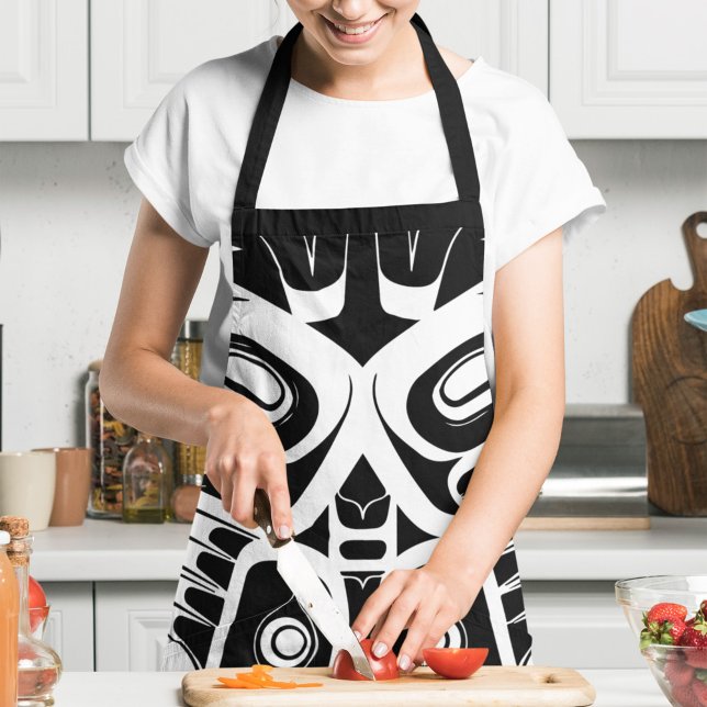 Haida Eagle Thunderbird Northwest Columbia Apron (Creator Uploaded)