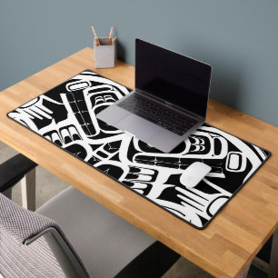 Haida Eagle Thunderbird Northwest Columbia Desk Mat
