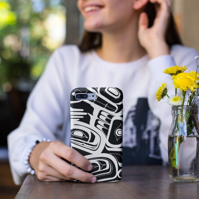 Haida Eagle Thunderbird Northwest Columbia iPhone Case (Creator Uploaded)