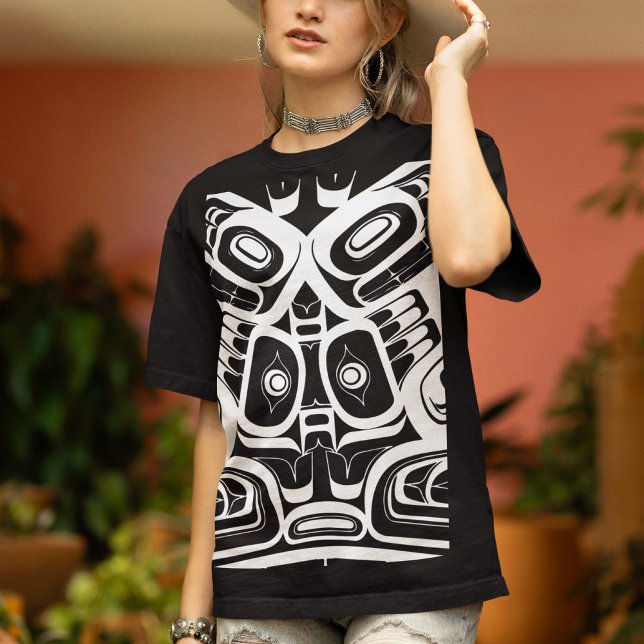 Haida Eagle Thunderbird Northwest Columbia T-Shirt (Creator Uploaded)