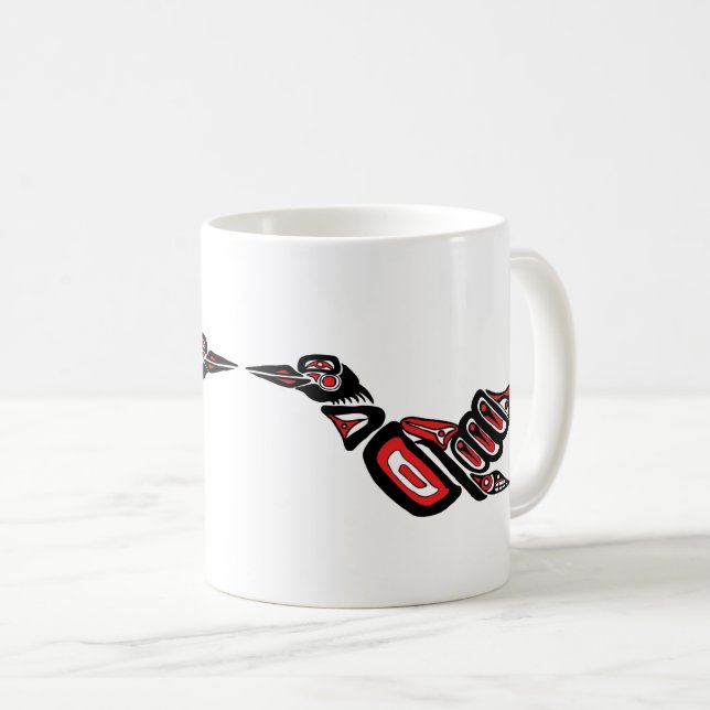 Haida Loon Coffee Mug (Front Right)