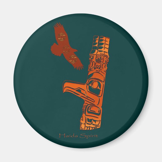 Haida Native American Art Magnet (Front)