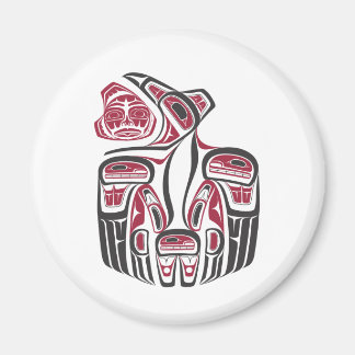 Haida Raven Design Magnet