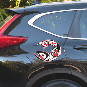 Haida Salmon Abstract Fish Pacific Northwest Art