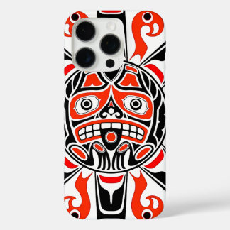 Haida sun Tlingit tribal art cultural heritage iPhone 16 Pro Case