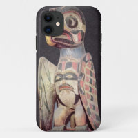 Haida 'Thunderbird' statue (painted wood)