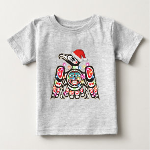 Haida Thunderbird Symbolism Ornament Target Christ Baby T-Shirt