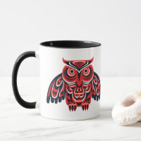 Haida Tlingit Native owl